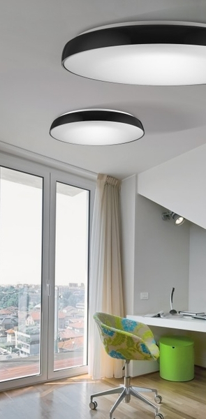 Ledowa lampa sufitowa Cortona AZ2744 LED 50W 4000K czarna