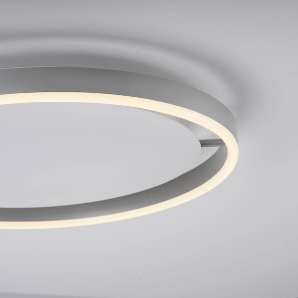 Okrągła lampa sufitowa Ritus 15391-95 LED 20W 3000K salonowa aluminium OUTLET