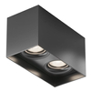 Lampa sufitowa kostka Slim C015CL-02B Maytoni prostokątna czarna