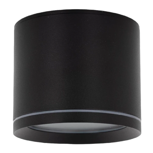 Lampa nad blat sufitowa Viwo 10594 tubka okrągła IP44 czarny