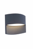 Elewacyjna LAMPA ścienna LOTUS 5193201118 Lutec metalowa OPRAWA kinkiet LED 11W 3000K zewnętrzny IP54 szary