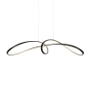 Wisząca lampa nad wyspę Curve MOD156PL-L52B4K LED 42W 4000K czarna