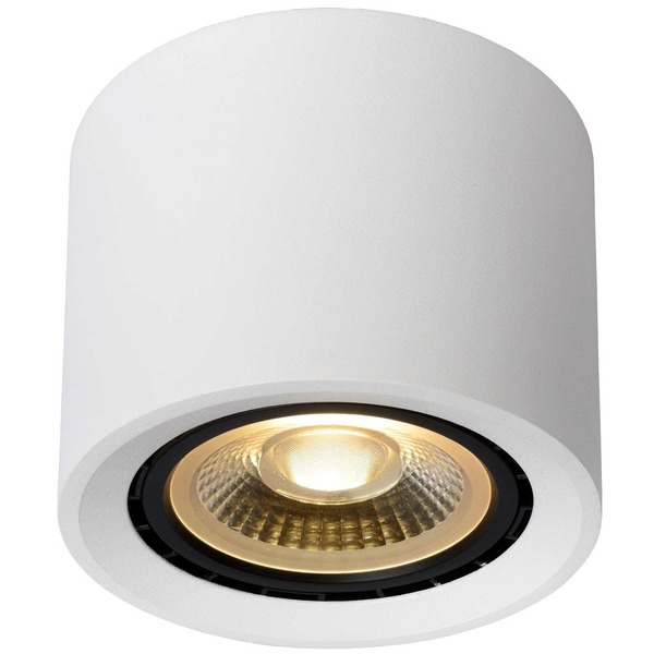 Spot LAMPA sufitowa FEDLER  09921/12/31 Lucide metalowa OPRAWA downlight tuba biała