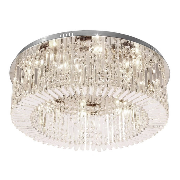 Lampa sufitowa dekoracyjna Maranga 18-33338 Candellux crystal chrom przezroczysta