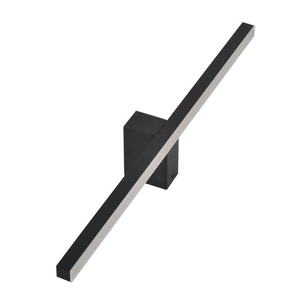 Podłużny kinkiet ścienny Nevada LP-778/1W L BK Light Prestige LED 20W 4000K IP44 czarny