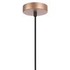 Kulista lampa wisząca PAULELA PND-34221-1L-GD do salonu złoty