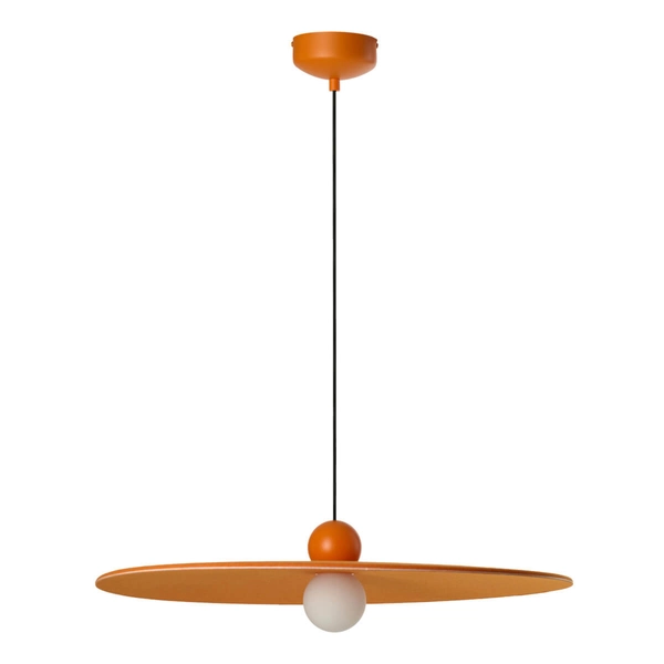 Okrągła lampa wisząca FREYA AZ5906 LED 7W 3000K filcowa pomarańczowy