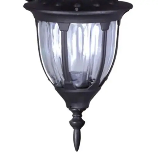 Zewnętrzna LAMPA ścienna Vasco K-5007A/N down czarny Kaja kinkiet OPRAWA klasyczna elewacyjna outdoor IP44 czarna