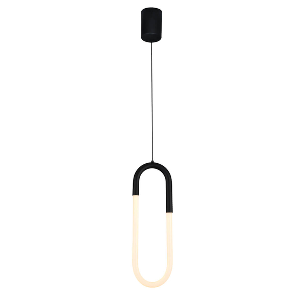 Owalna lampa wisząca NEXUS AZ5739 Azzardo LED 9W 3000K czarny