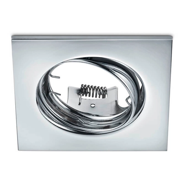Podtynkowa lampa sufitowa JURA 650000106 regulowana kwadratowa chrom