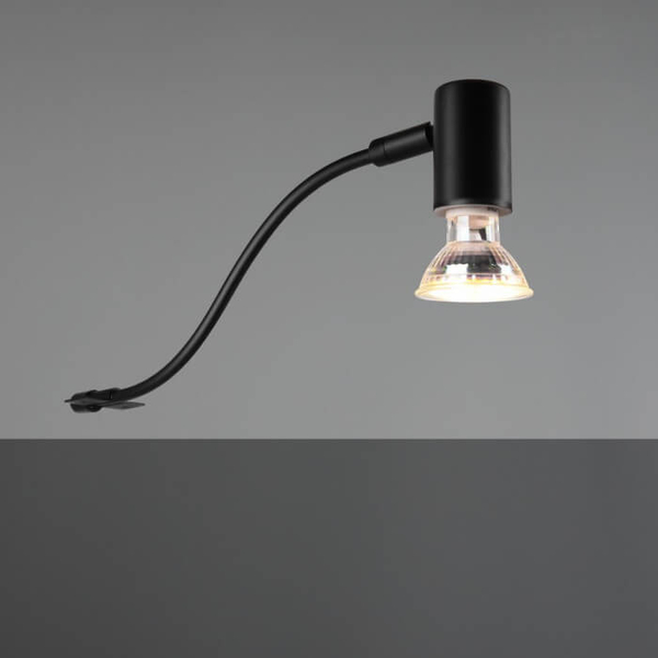 Lampa ścienna do łazienki VESNOW DL132283400 metalowa IP44 czarna