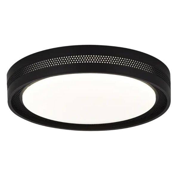 Ażurowa lampa sufitowa Ronda LP-9587/1C-40 BK LED 25W 3000-6000K czarny