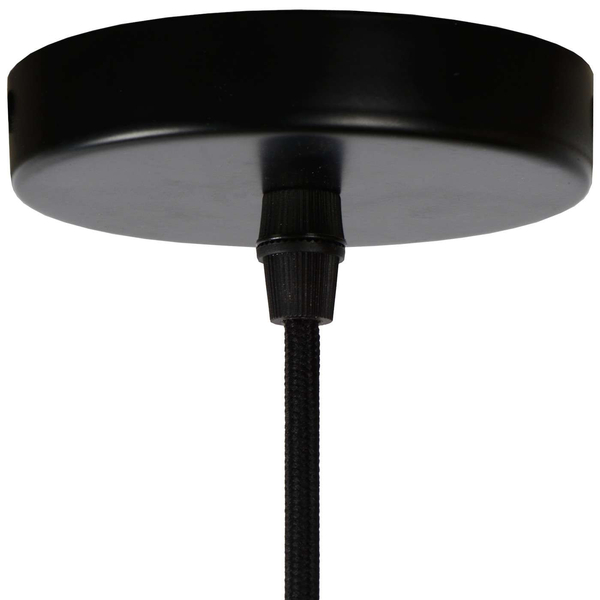 Plisowana LAMPA wisząca GOSSE 13435/01/31 Lucide porcelanowa OPRAWA retro ZWIS angielski biały