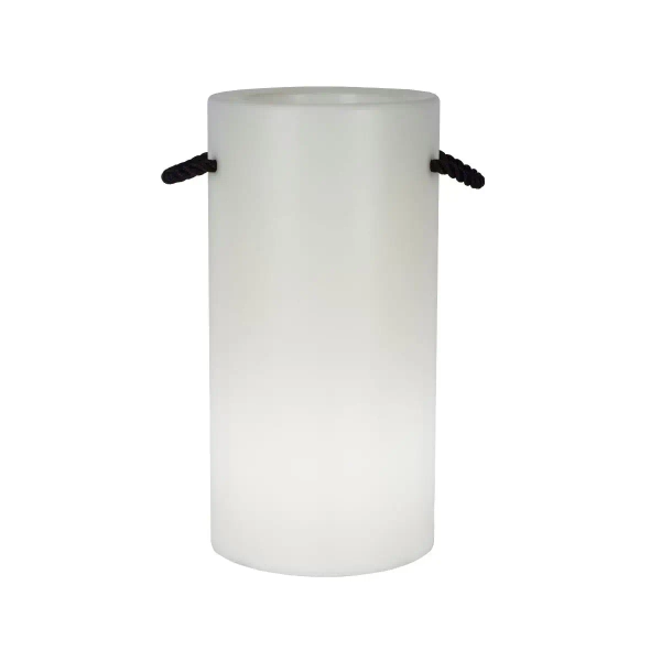 Solarny cooler do napojów RGB 3134 LED 5W 3000-6000K IP65 biały