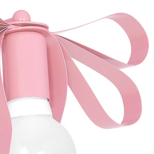 Lampa ścienna EMMA MLP1038 Milagro dziecięca dekoracyjna kokarda różowa