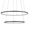 Zwisowa lampa salonowa Circolo 10864 Nowodvorski LED 35W 4000K czarna