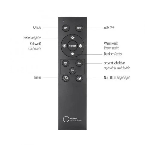 Wisząca lampa ze zmienną barwą Q-STRETTO brązowa 2689-97 1xLED 38W 2200-5000K regulowana
