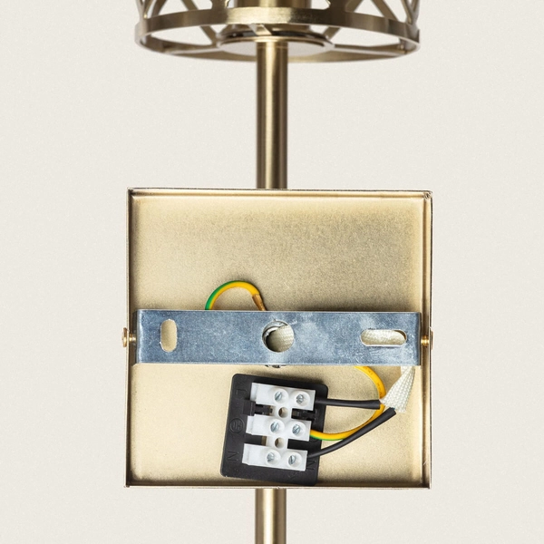 Lampa ścienna glamour Gambit ABR-GAMBIT Abruzzo do jadalni złota