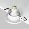 Łazienkowa lampa wpustowa Stark DL083-01-GU10-RD-W IP65 okrągła biała