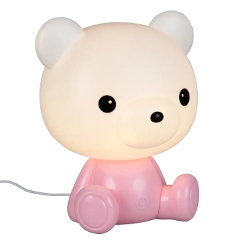 Dziecięca lampka nocna CUTIE R57991193 LED 0,3W 3000K miś różowy