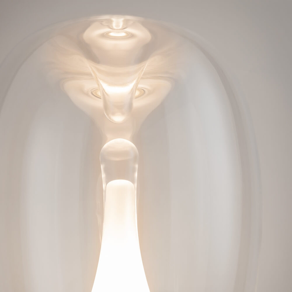 Nocna lampka Splash MOD282TL-L15G3K1 LED 9W 3000K złota przezroczysta