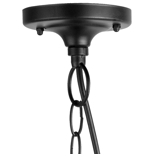 Lampa wisząca elewacyjna Igma 311887 na łańcuchu czarna