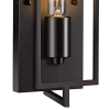 Lampa ścienna Retro ABIGALI-KRSK-E27 industrialny do przedpokoju czarna