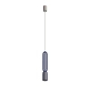 Wisząca lampa nad wyspę CAMELEON SINGLES 12202 granatowa beżowa