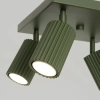 Lampa sufitowa z regulacją KARBON SL.1621 tubki ryfel oliwkowe