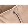 Wypoczynkowy fotel do salonu Chloe Velvet MSE011000303.V13 khaki złoty