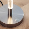 Stołowa lampka z abażurem Andromeda 71621 LED 13W 3000K chrom biały