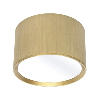 Natynkowa lampa sufitowa 1402 tubka na korytarz złoty