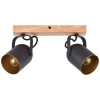Regulowana lampa sufitowa Tronte 99796/86 metalowa złoty czarny