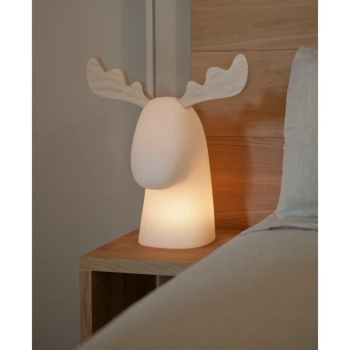 Tarasowa lampa stołowa solarna RYDY 3139 LED 5W 3000-6000K+RGB IP65 biała