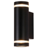 Lampa ścienna na taras Fondo OWL-2067-2-4K Italux LED 14W 4000K IP54 czarny
