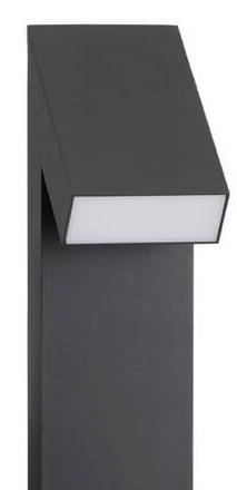 Stojąca lampa ogrodowa MONCLOVA LE71474 metalowa LED 6W czarna
