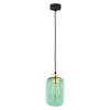 Industrialna lampa wisząca do salonu Marco 6696 TK Lighting szklana zielona