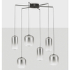 Salonowa lampa wisząca pająk ANUCO LE44614 LED 25W 3000K szary