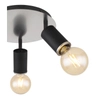 Kierunkowy plafon Joseba 54032-3B reflektorki czarne