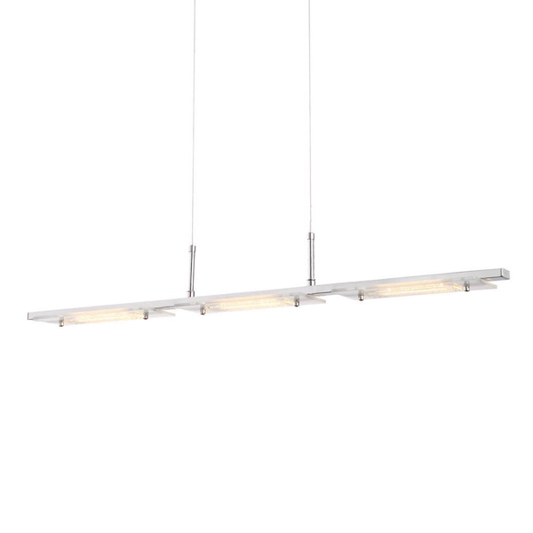 Wisząca lampa Adamo P29534-3A Italux LED 12W 3000K nad stół chrom