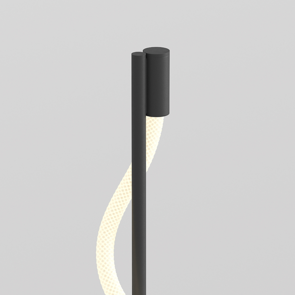 Lampa podłogowa Rosa MOD166FL-L15B3K LED 15W 3000K sznur czarna