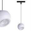 Lampa szynowa Skye AZ4637 LED 12W 3000K do 3-fazowego systemu zwis biała