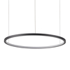 Lampa zwisająca Vinola PND-56135B-060RPP-BK-3KS4K-TRDIMM Italux LED 38W 3000-4000K czarna