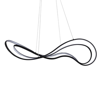 Wisząca lampa glamour TWIST AZ5733 Azzardo LED 60W 3000K czarny