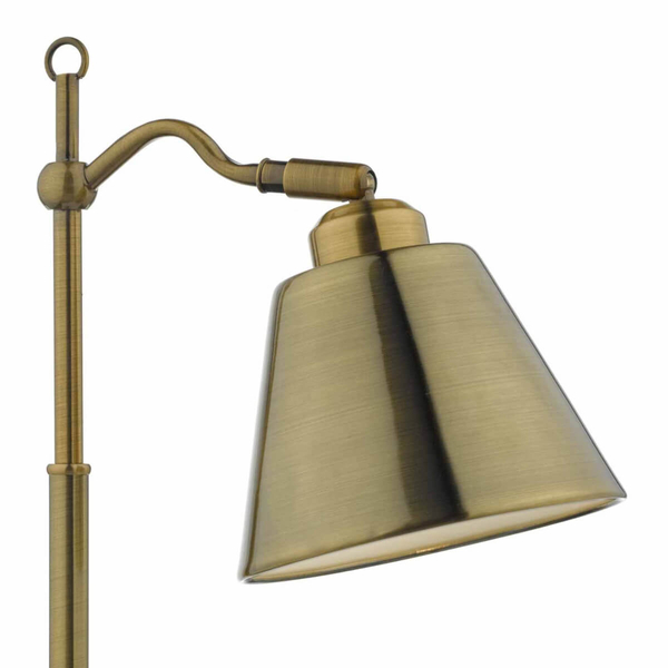 Biurkowa lampa klasyczna Kempten KEM4175 metalowa antyczny mosiądz