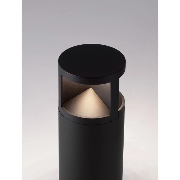 Słupek ogrodowy metalowy NEVARRO LE75126 LED 24W 3000K IP65 czarny