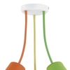 Lampa dziecięca sufitowa Wire 2106 TK Lighting z tkaniny kolorowa