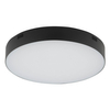 Okrągły natynkowy plafon Lid Round 10410 Nowodvorski LED 50W 3000K czarny