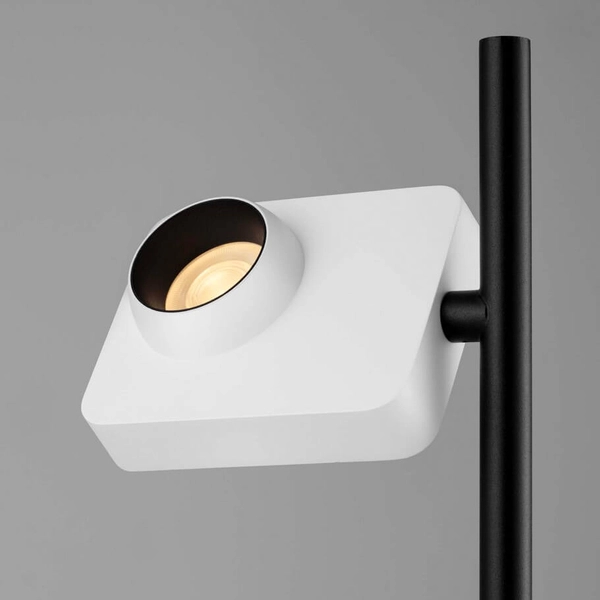 Podłogowa lampa PARINAS LE44756 LED 9W 3000K regulowana biała czarna