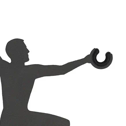 Uchwyt do regulacji przewodów ACROBAT 11797 metalowy jedwabisty grafit